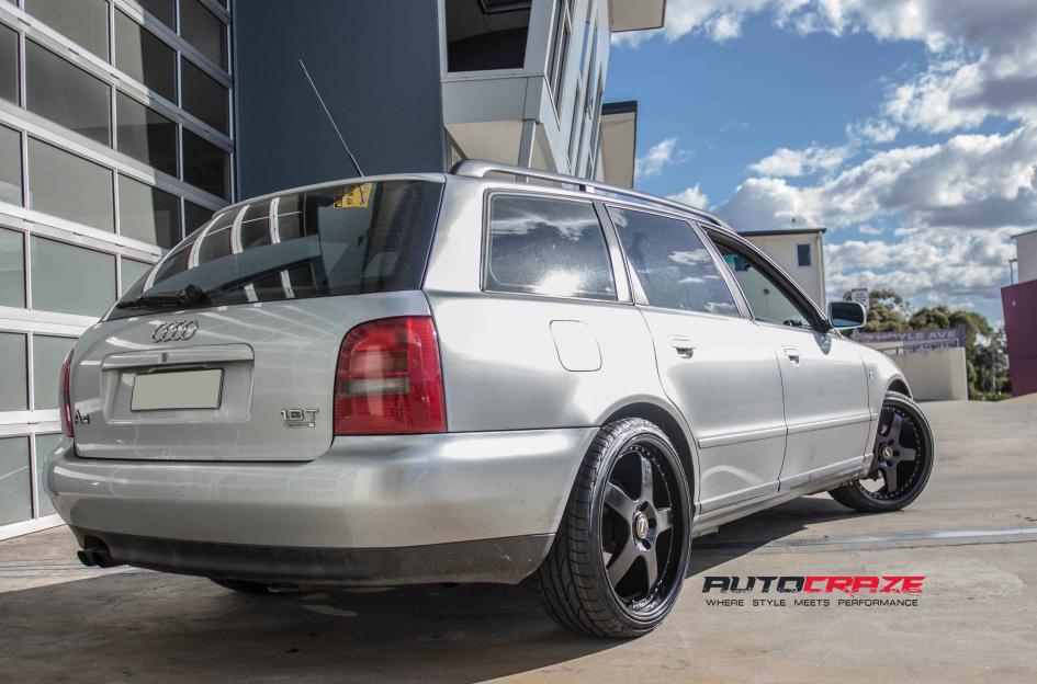 AUDI A4 (2003 ONWARDS) FR SATIN BLACK